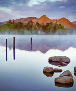 Derwentwater paint by numbers