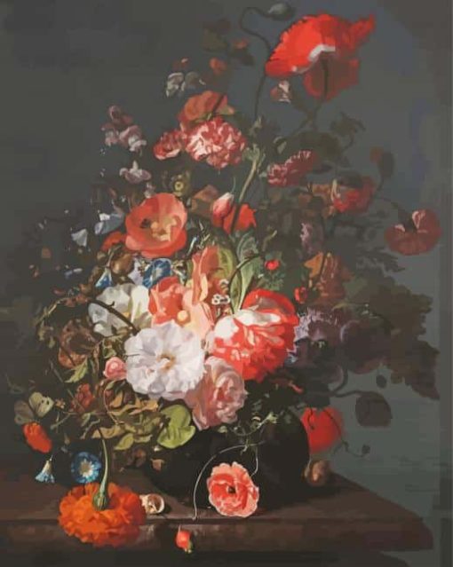 Flower Still Life paint by numbers