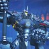 Reinhardt Overwatch paint by numbers