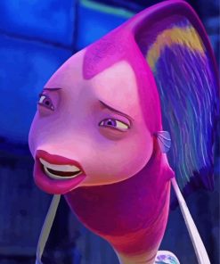 Angie Shark Tale paint by numbers