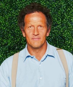 Monty Don paint by numbers