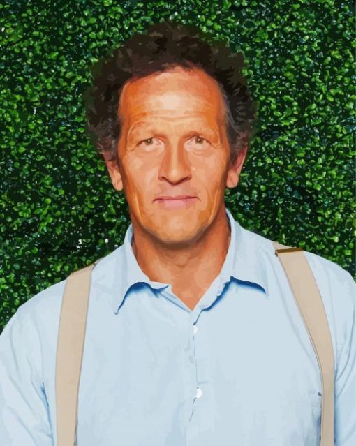 Monty Don paint by numbers