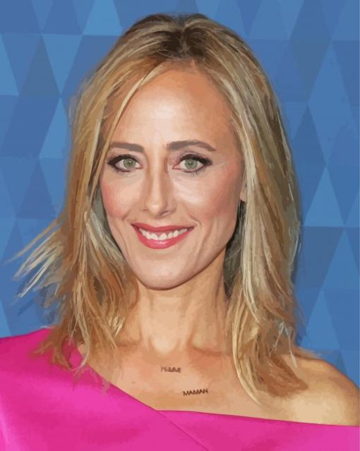 The American Actress And Producer Kim Raver paint by numbers