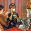 Vintage Women Drinking Tea paint by numbers