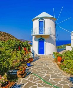 Aegina Greece Paint By Numbers