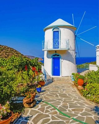 Aegina Greece Paint By Numbers