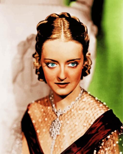 Bette Davis Paint By Numbers