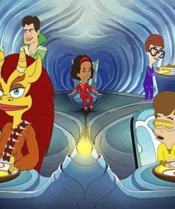 Big Mouth Characters Paint By Numbers