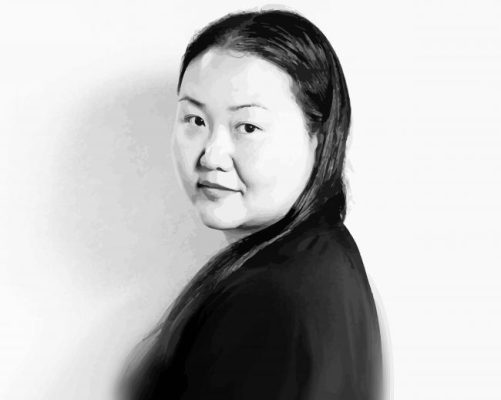 Black And White Novelist Hanya Yanagihara Paint By Numbers