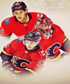 Calgary Players Paint By Numbers