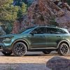 Dark Green Sorento Car Paint By Numbers