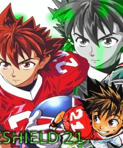 Eyeshield 21 Poster Art Paint By Numbers