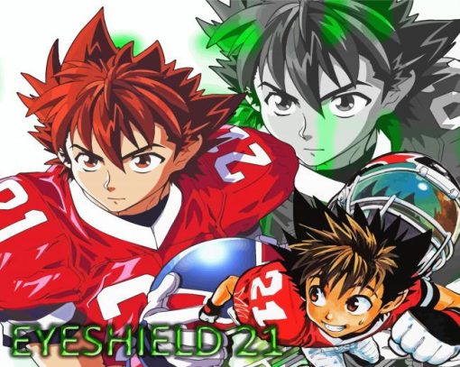 Eyeshield 21 Poster Art Paint By Numbers