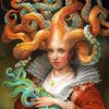 Fantasy Tentacles Lady Paint By Numbers