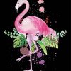Vintage Flamingo Retro Bird Art Paint By Numbers