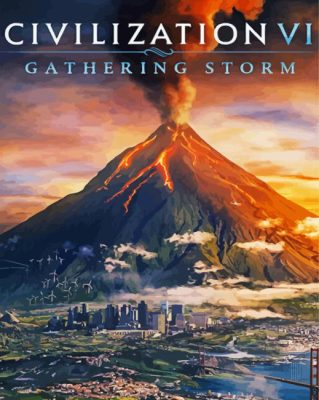 Gathering Storm Video Game Poster Paint By Numbers