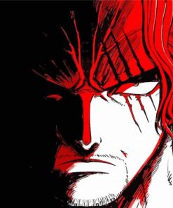 Shanks Face Paint By Numbers