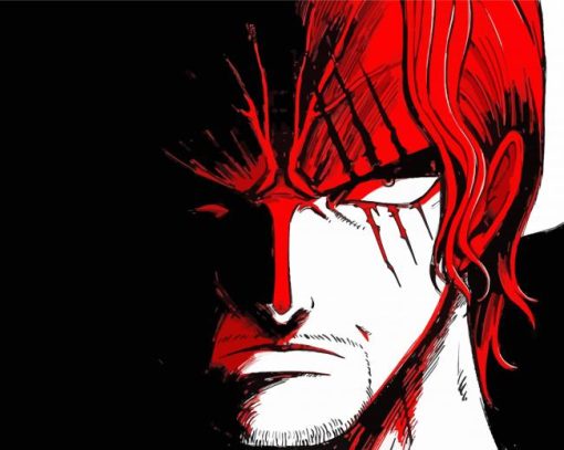 Shanks Face Paint By Numbers