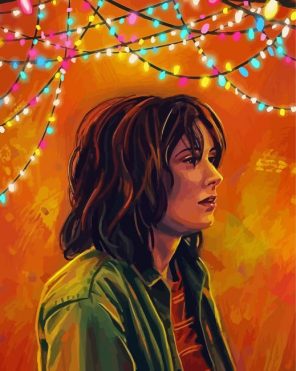 Joyce Byers Stranger Things-Paint By Numbers - Painting By Numbers