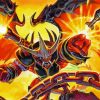 Kaijudo Demon paint by numbers