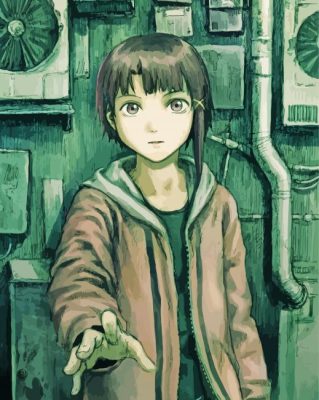 Lain Iwakura Paint By Numbers