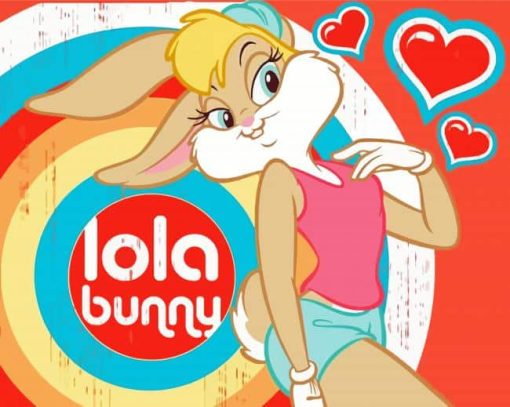 Lola Bunny Character Art Paint By Numbers