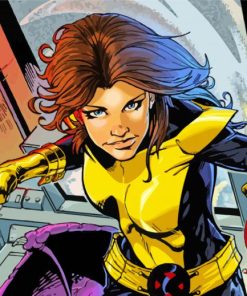 Marvel Hero Kitty Pryde Paint By Numbers
