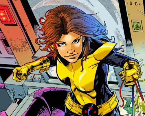 Marvel Hero Kitty Pryde Paint By Numbers