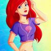 Modern Disney Ariel Princess Paint By Numbers
