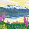 Mount St Helens National Park Poster Paint By Numbers