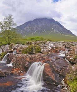 Munros Waterfall Paint By Numbers