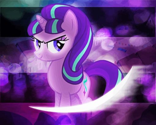 My Little Pony Starlight Glimmer Paint By Numbers