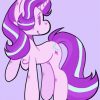 My Little Pony Starlight Glimmer paint by numbers