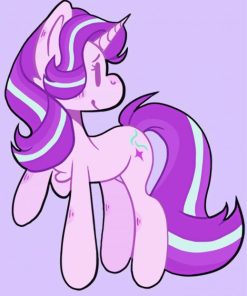 My Little Pony Starlight Glimmer paint by numbers