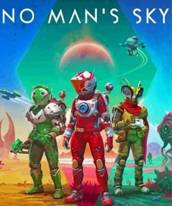 No Man's Sky Survival Game Paint By Numbers