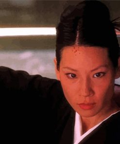 O Ren Ishii From Kill Bill Movie Paint By Numbers