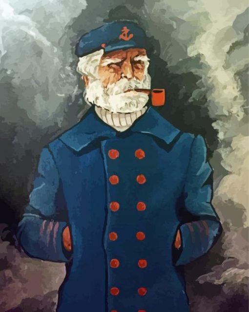 Old Sailor Paint By Numbers