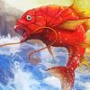 Pokemon Magikarp Fish Paint By Numbers