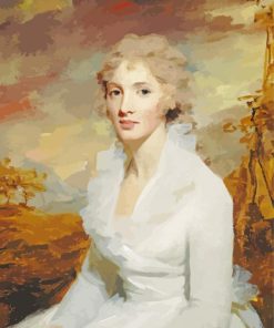 Portrait of Miss Eleanor Urquhart By Henry Raeburn Paint By Numbers