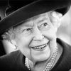 Queen Elizabeth Black And White paint by numbers