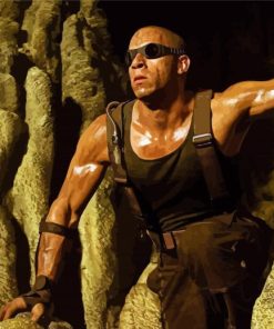 Riddick Movie Character Paint By Numbers