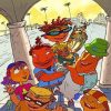 Rocket Power Characters Paint By Numbers