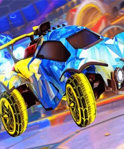 Rocket League Game Paint By Numbers
