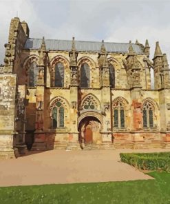 Rosslyn Chapel Scotland Paint By Numbers