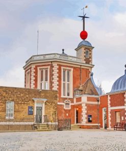 Royal Observatory Building paint by numbers