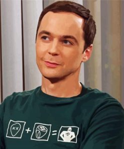 Sheldon Cooper Paint By Numbers