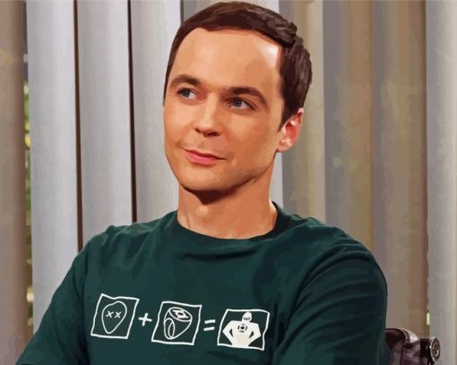 Sheldon Cooper Paint By Numbers