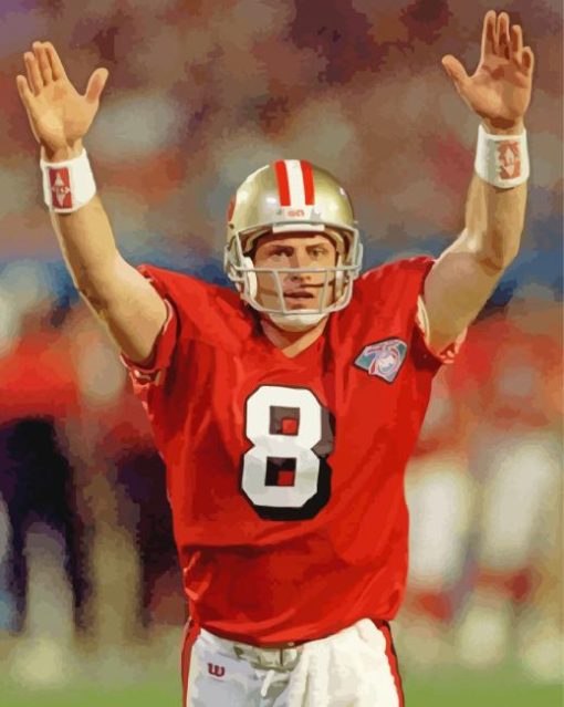 Steve Young Paint By Numbers