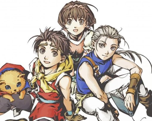 Suikoden Poster Paint By Numbers