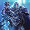 The Game World of Warcraft Wrath of the Lich King paint by numbers